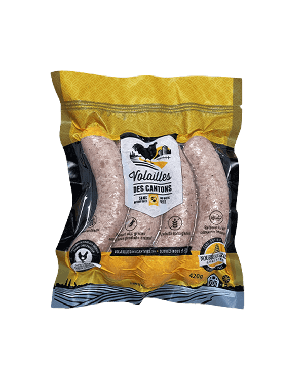 Saucisse Poulet Nature (Sel/Poivre) Saucisse Poulet Nature (Sel/Poivre)