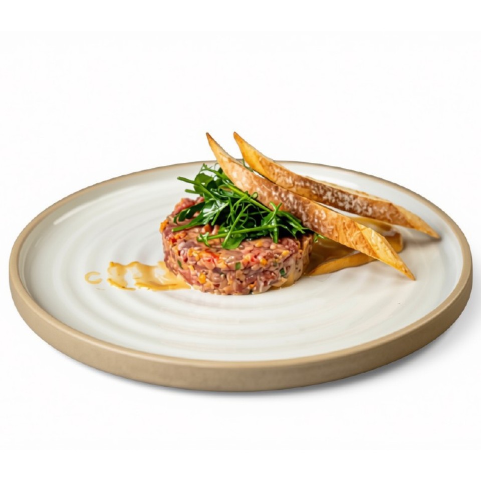 Tartare de boeuf à l Tartare de boeuf à l